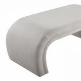 Kenya Velvet Bench by TOV Furniture at Eve Furniture