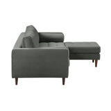 Cave Velvet Sectional by TOV Furniture at Eve Furniture