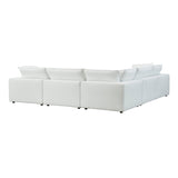 Cali Performance Fabric Modular 7-Piece Large Chaise Sectional by TOV Furniture at Eve Furniture