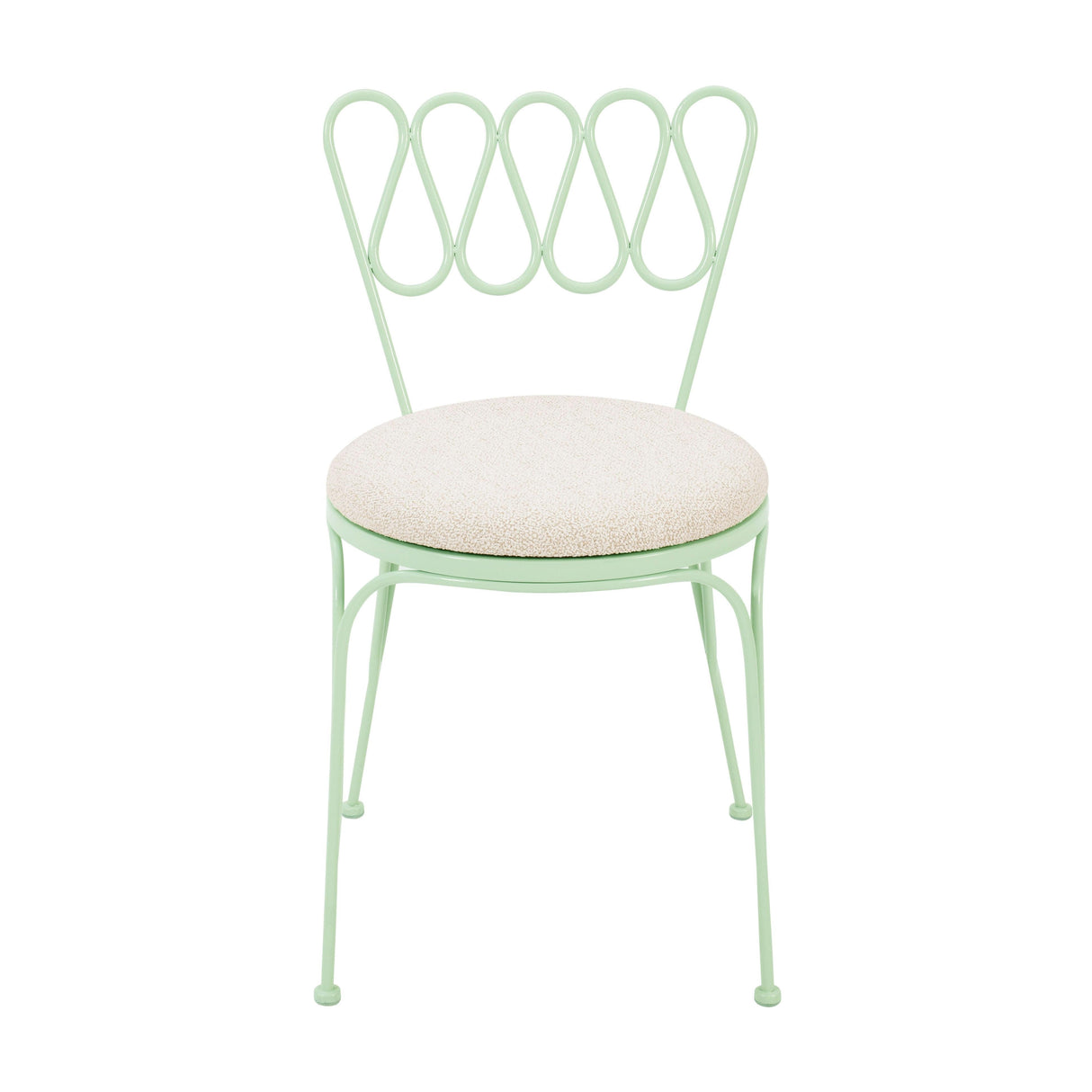 Erica Wrought Iron Outdoor Chair by TOV Furniture at Eve Furniture