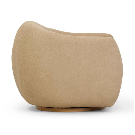 Judy Boucle Swivel Chair by TOV Furniture at Eve Furniture