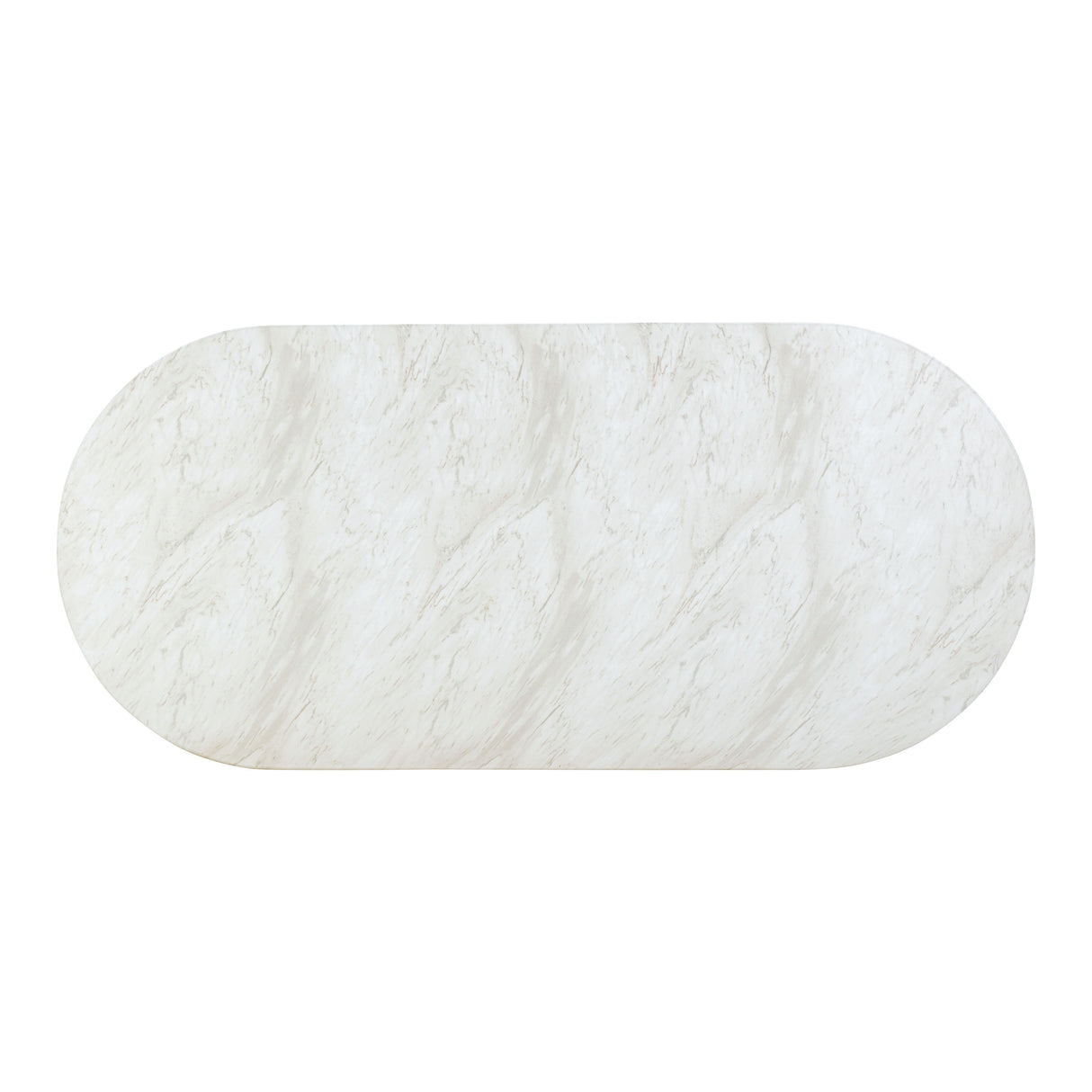 Brut Concrete Patterned Indoor/Outdoor 86" Oval Dining Table by TOV Furniture at Eve Furniture