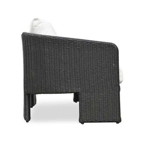 Alexa Rattan Performance Fabric Outdoor Sofa by TOV Furniture at Eve Furniture