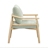 Dixie Chenille Velvet Accent Chair by TOV Furniture at Eve Furniture