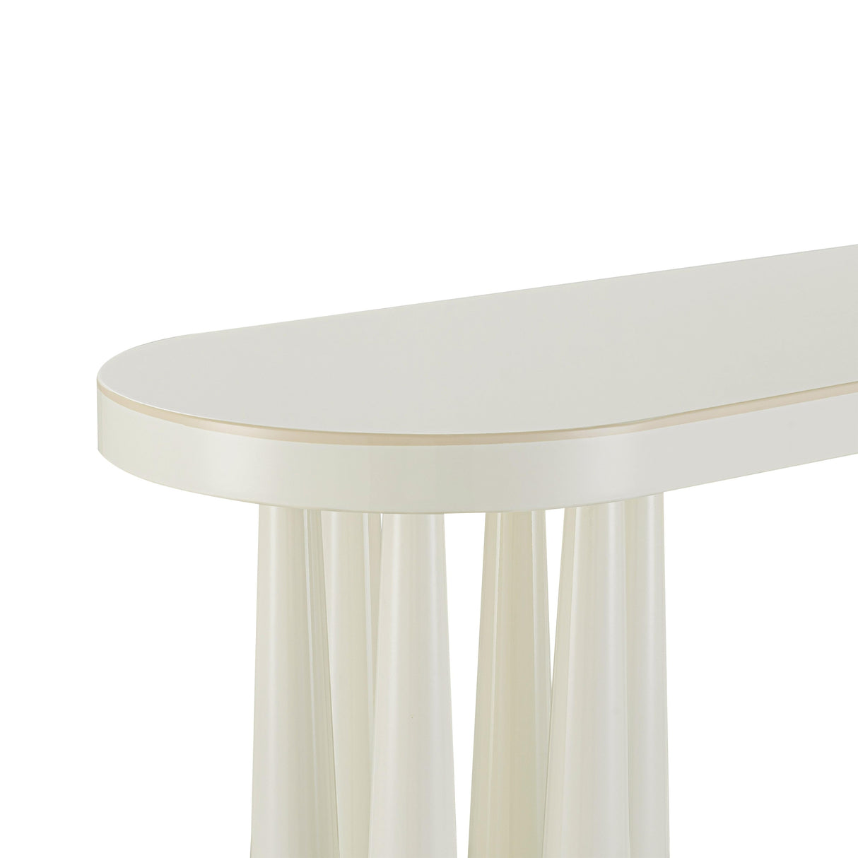 Titan Glossy Console Table by TOV Furniture at Eve Furniture