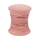 Bounce Ruched Velvet Adjustable Ottoman by TOV Furniture at Eve Furniture