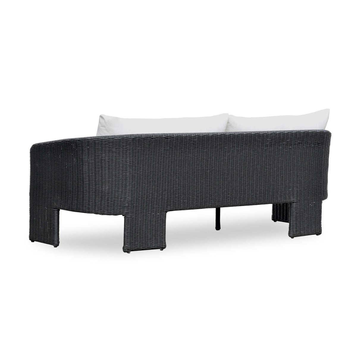 Alexa Rattan Performance Fabric Outdoor Sofa by TOV Furniture at Eve Furniture