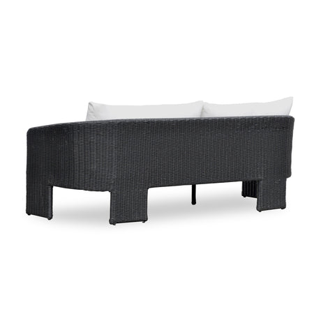 Alexa Rattan Performance Fabric Outdoor Sofa by TOV Furniture at Eve Furniture