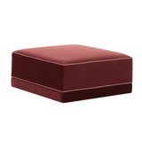 Willow Velvet Modular Ottoman by TOV Furniture at Eve Furniture