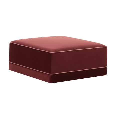 Willow Velvet Modular Ottoman by TOV Furniture at Eve Furniture
