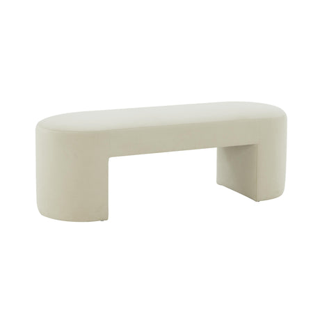 Elena Velvet Bench by TOV Furniture at Eve Furniture