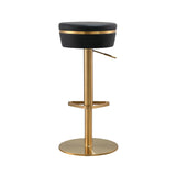 Astro Performance Vegan Leather Adjustable Stool by TOV Furniture at Eve Furniture