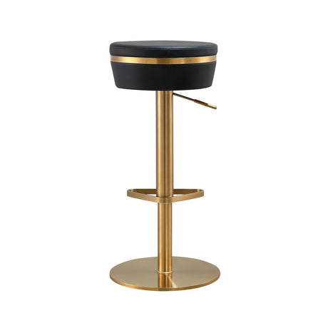 Astro Performance Vegan Leather Adjustable Stool by TOV Furniture at Eve Furniture