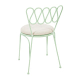 Erica Wrought Iron Outdoor Chair by TOV Furniture at Eve Furniture