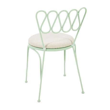 Erica Wrought Iron Outdoor Chair by TOV Furniture at Eve Furniture