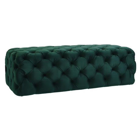 Kaylee Velvet Ottoman by TOV Furniture at Eve Furniture