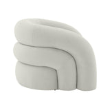 Slipper Upholstered Swivel Chair by TOV Furniture at Eve Furniture