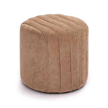 Pouch Chenille Ottoman by TOV Furniture at Eve Furniture
