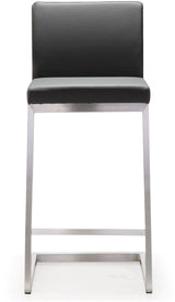 Parma Performance Vegan Leather Counter Stool - Set of 2 by TOV Furniture at Eve Furniture
