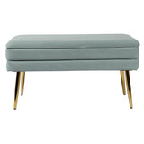 Ziva Velvet Storage Bench by TOV Furniture at Eve Furniture