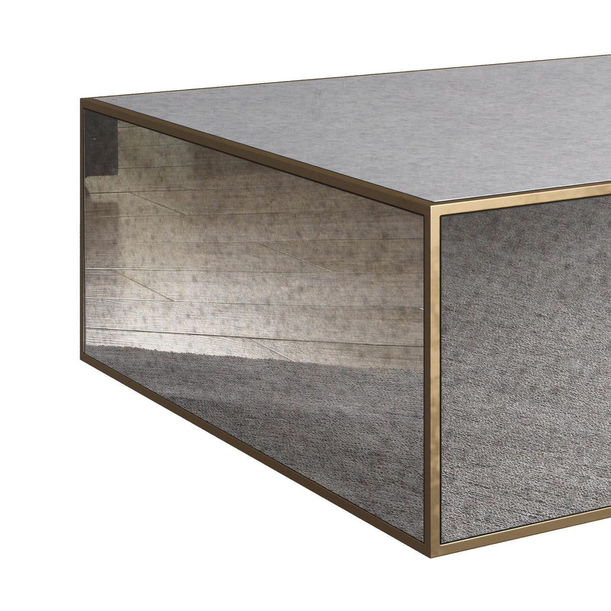 Lana Mirrored Coffee Table by Inspire Me! Home Decor by TOV Furniture at Eve Furniture