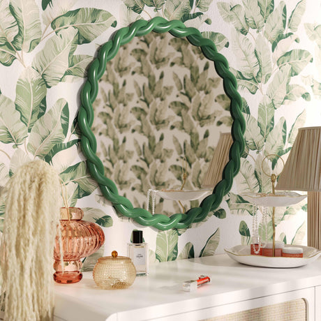 Agnes Round Wall Mirror by TOV Furniture at Eve Furniture