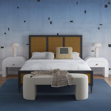 Elena Velvet Bench by TOV Furniture at Eve Furniture