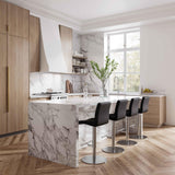 Paddy Performance Vegan Leather Adjustable Stool by TOV Furniture at Eve Furniture