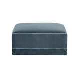 Willow Velvet Modular Ottoman by TOV Furniture at Eve Furniture