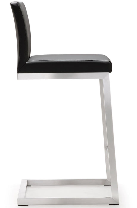 Parma Performance Vegan Leather Counter Stool - Set of 2 by TOV Furniture at Eve Furniture