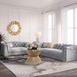 Farah Velvet Loveseat by Inspire Me! Home Decor by TOV Furniture at Eve Furniture