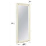 Cozzi Large Floor Mirror by TOV Furniture at Eve Furniture