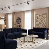 Willow Velvet Modular Loveseat by TOV Furniture at Eve Furniture
