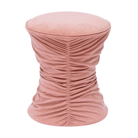 Bounce Ruched Velvet Adjustable Ottoman by TOV Furniture at Eve Furniture