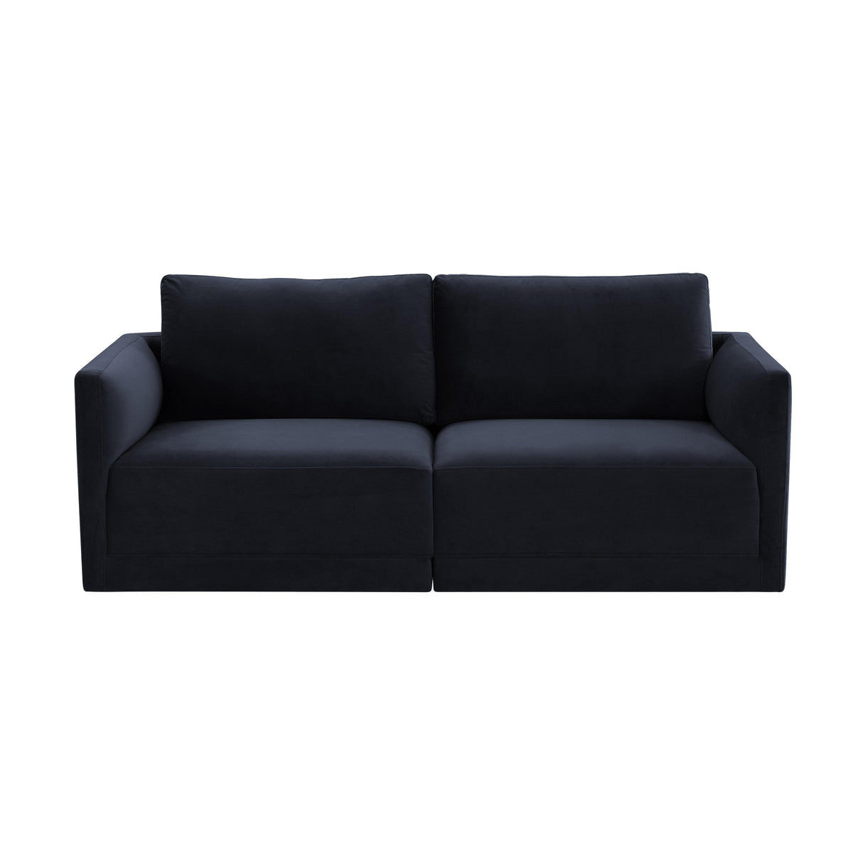 Willow Velvet Modular Loveseat by TOV Furniture at Eve Furniture