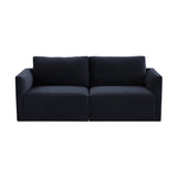 Willow Velvet Modular Loveseat by TOV Furniture at Eve Furniture