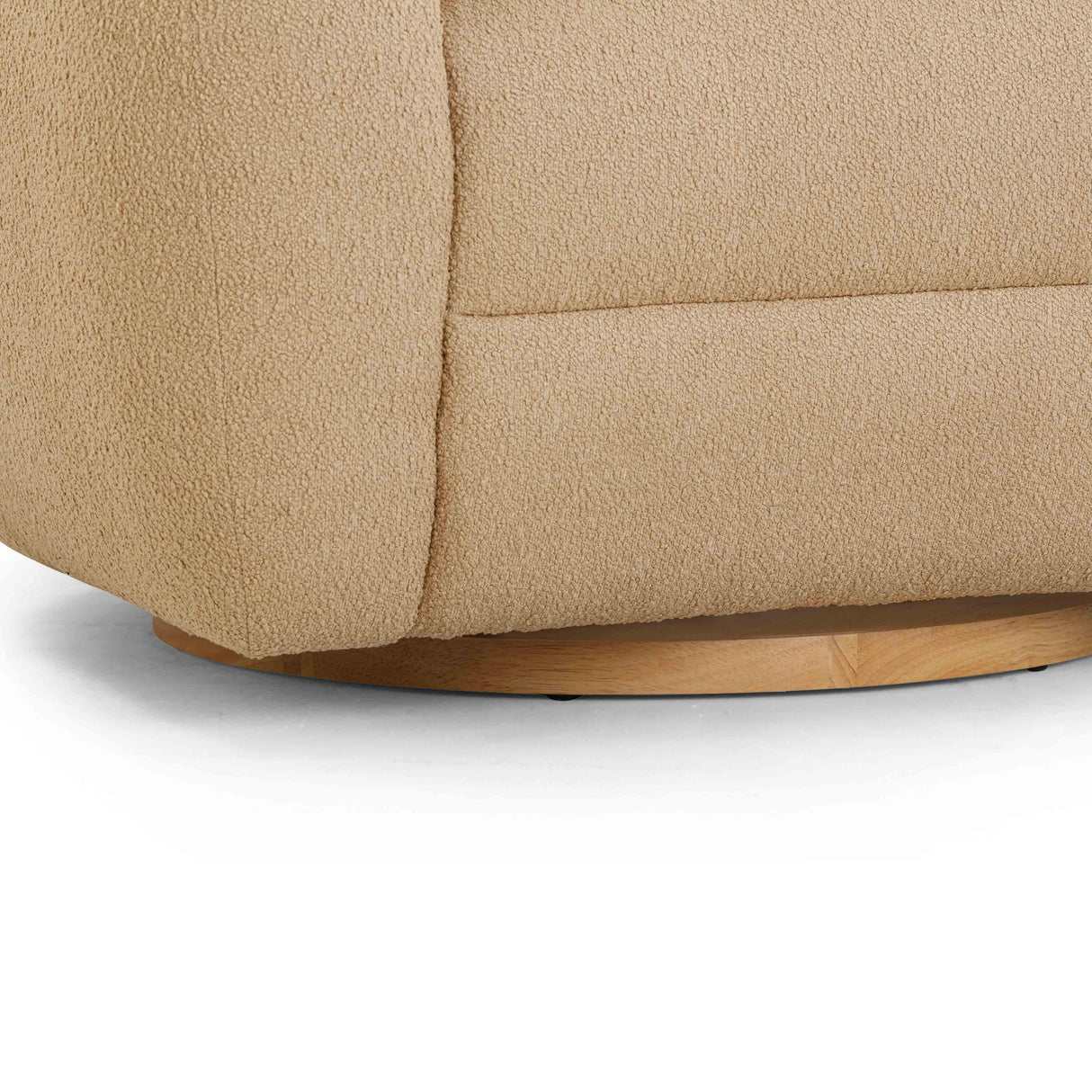 Judy Boucle Swivel Chair by TOV Furniture at Eve Furniture