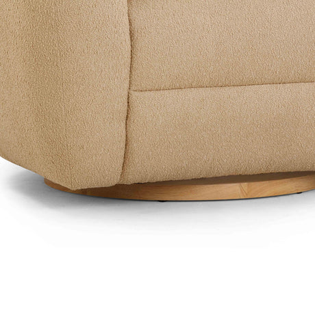 Judy Boucle Swivel Chair by TOV Furniture at Eve Furniture