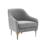 Serena Velvet Accent Chair by TOV Furniture at Eve Furniture