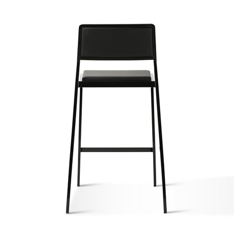 Gale Performance Vegan Leather Stackable Stool - Set of 2 by TOV Furniture at Eve Furniture