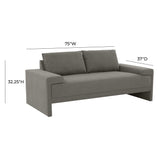 Maeve Upholstered Loveseat by TOV Furniture at Eve Furniture