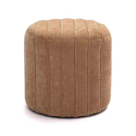 Pouch Chenille Ottoman by TOV Furniture at Eve Furniture