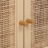 Sierra Cane Media Console by TOV Furniture at Eve Furniture