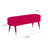 Betty Velvet Bench by TOV Furniture at Eve Furniture