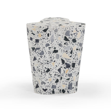 Slab Terrazzo Indoor/Outdoor Side Table by TOV Furniture at Eve Furniture