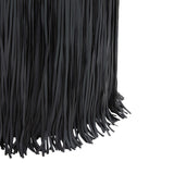 Shag Me Performance Vegan Leather Ottoman by TOV Furniture at Eve Furniture