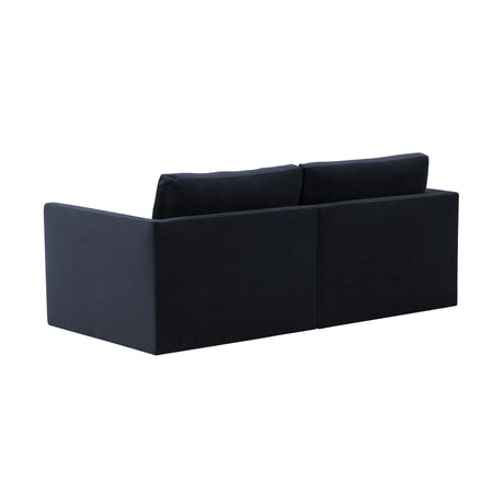 Willow Velvet Modular Loveseat by TOV Furniture at Eve Furniture