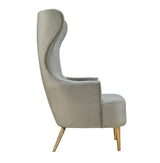 Julia Velvet Wingback Chair by Inspire Me! Home Decor by TOV Furniture at Eve Furniture