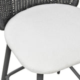 Alexa Performance Fabric Outdoor Stool by TOV Furniture at Eve Furniture