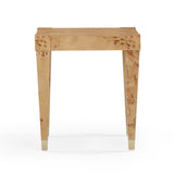 Brandyss Burl End Table by TOV Furniture at Eve Furniture